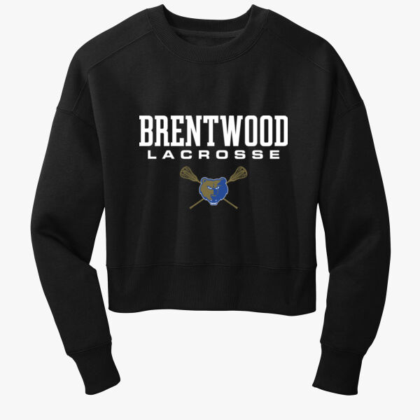 Women's Perfect Weight Fleece Cropped Crew Thumbnail