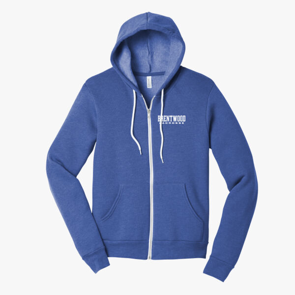 Unisex Sponge Fleece Full Zip Hoodie Thumbnail